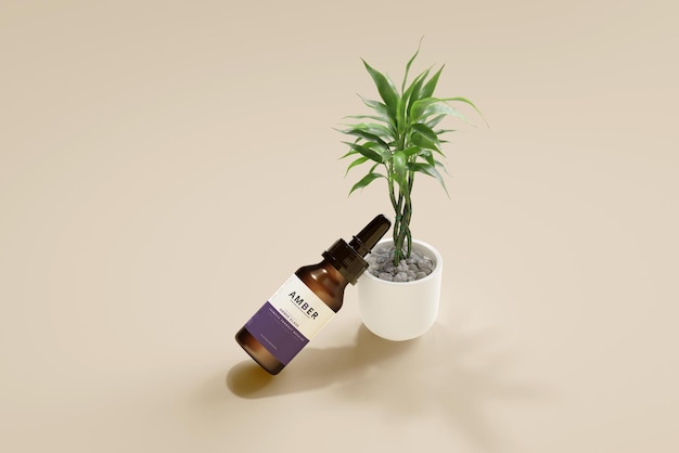 Contagocce Bottle Mockup