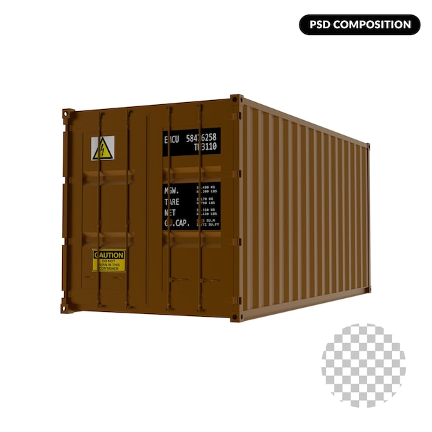 Container à boîte