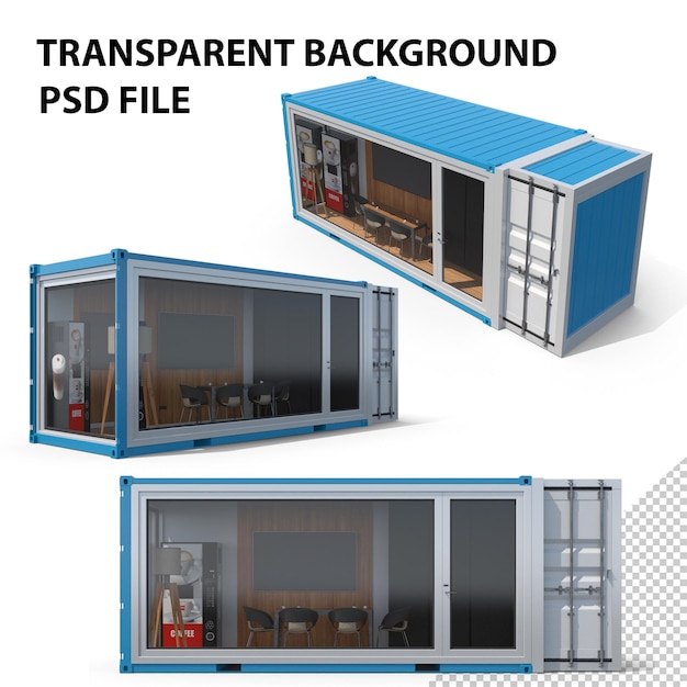 Contenedor de oficina 2PX PNG
