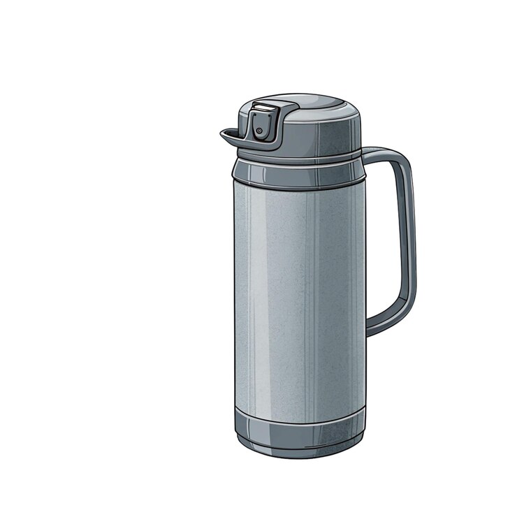 PSD contenedor termo para bebida senderismo camping botella de viaje