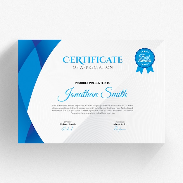 Contexte de certificat moderne