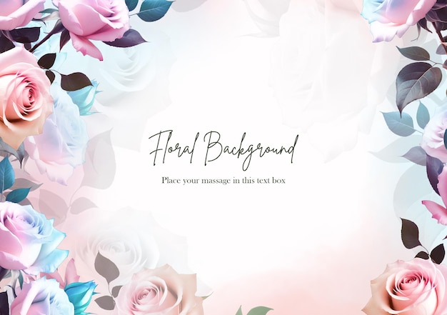 Le contexte de l'invitation florale au mariage