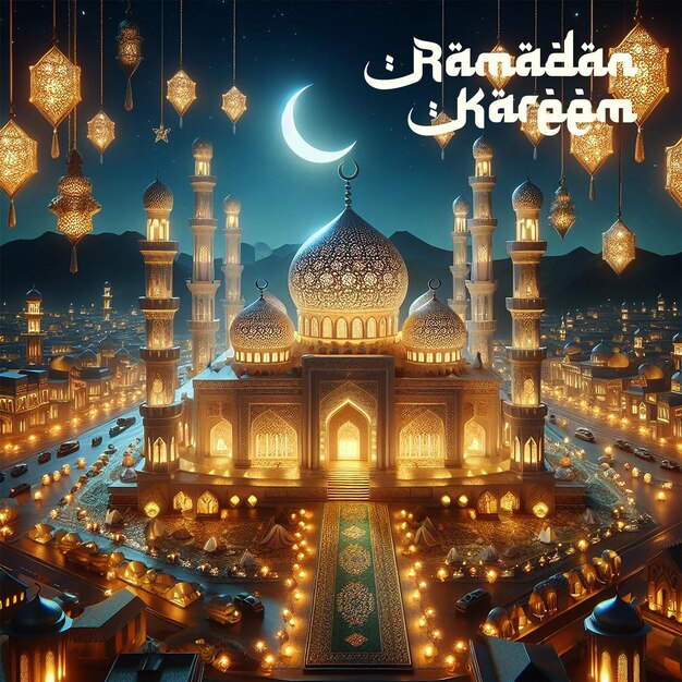 PSD le contexte de ramadan kareem