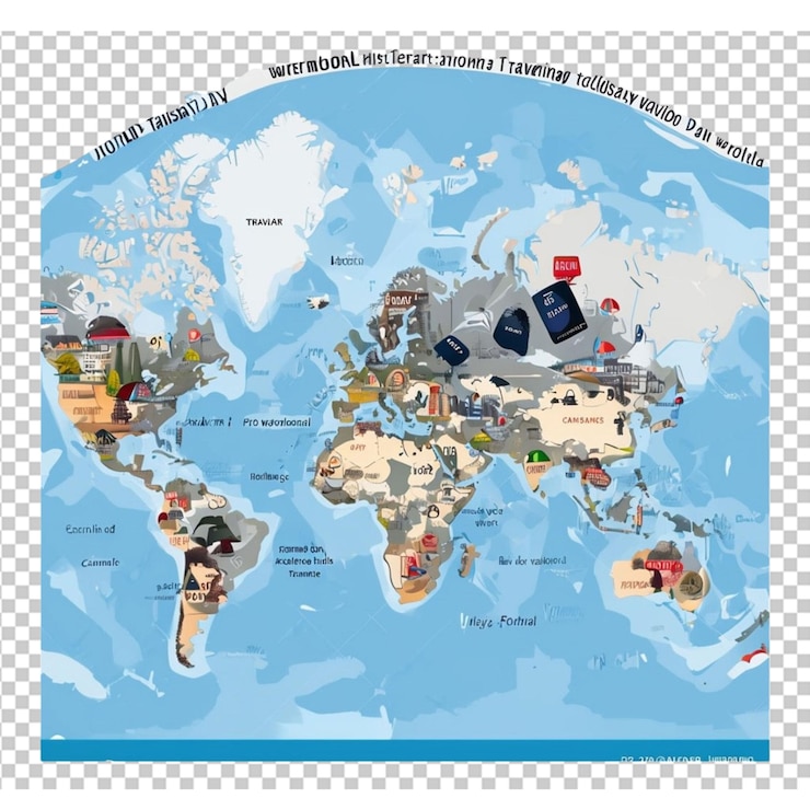PSD contexto do conceito do dia mundial dos direitos humanos ilustração de desenho animado do conceito vetorial do dia mundial das direitos humanos para design da web