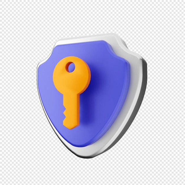 Contraseña de la clave de protección de seguridad del escudo 3D