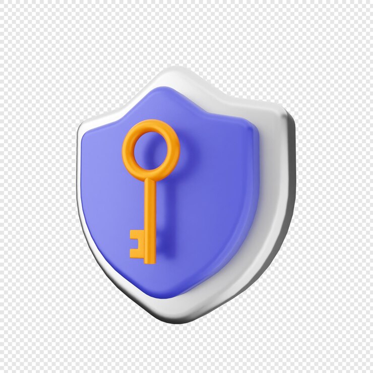 PSD contraseña de la clave de protección de seguridad del escudo 3d