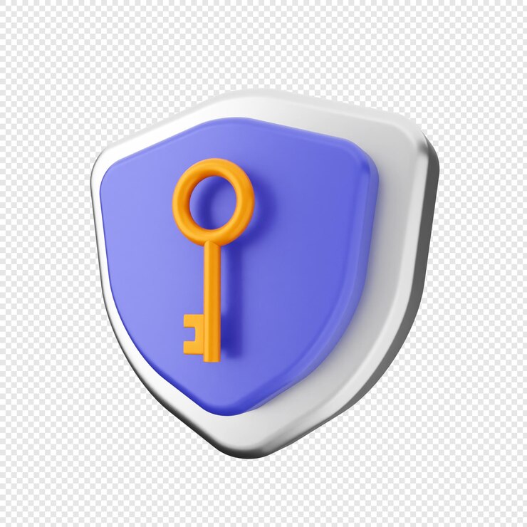 PSD contraseña de la clave de protección de seguridad del escudo 3d