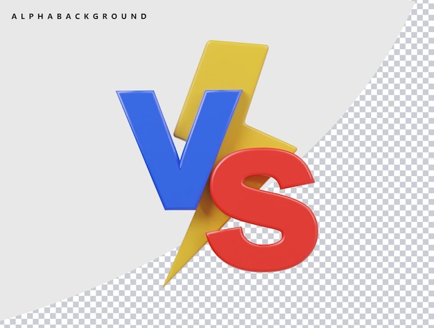 contre l'icône de l'illustration de rendu 3D