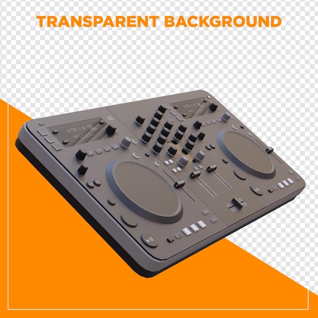 Controlador de renderização 3D com fundo transparente