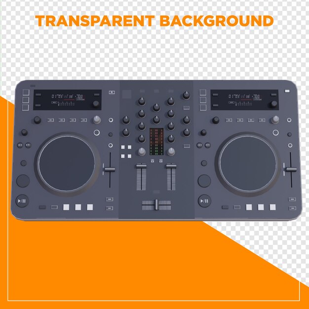 Controlador de renderização 3D com fundo transparente