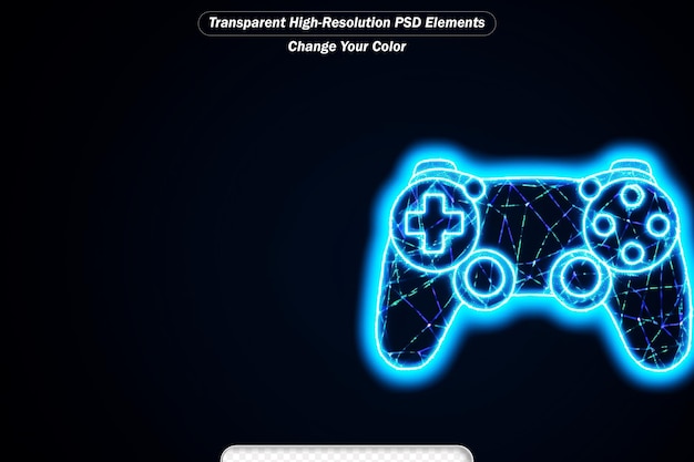 PSD el controlador está hecho de tecnología de cables de luz azul.