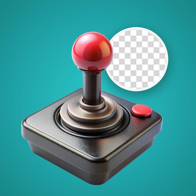 PSD el controlador de juego de joystick 3d