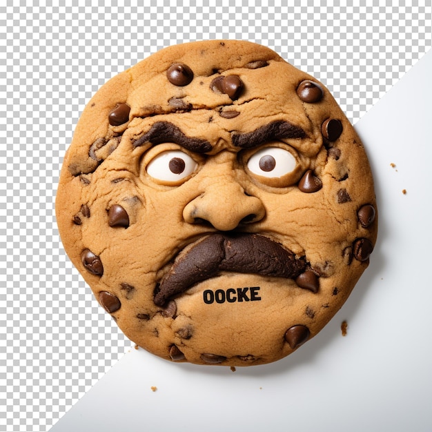 PSD cookies aislados en un fondo transparente