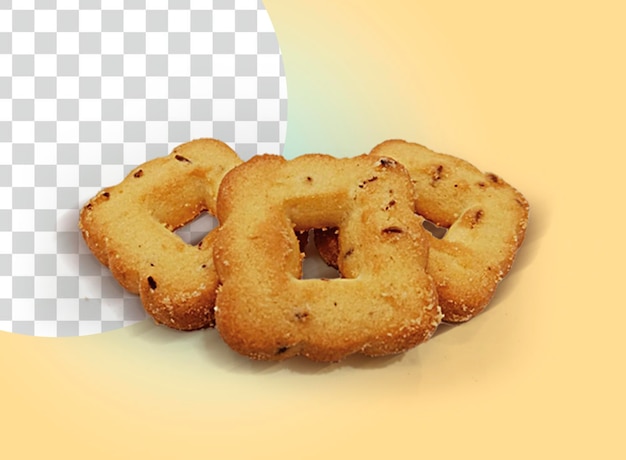 Cookies De Craqueur Psd Sur Un Fond Transparent