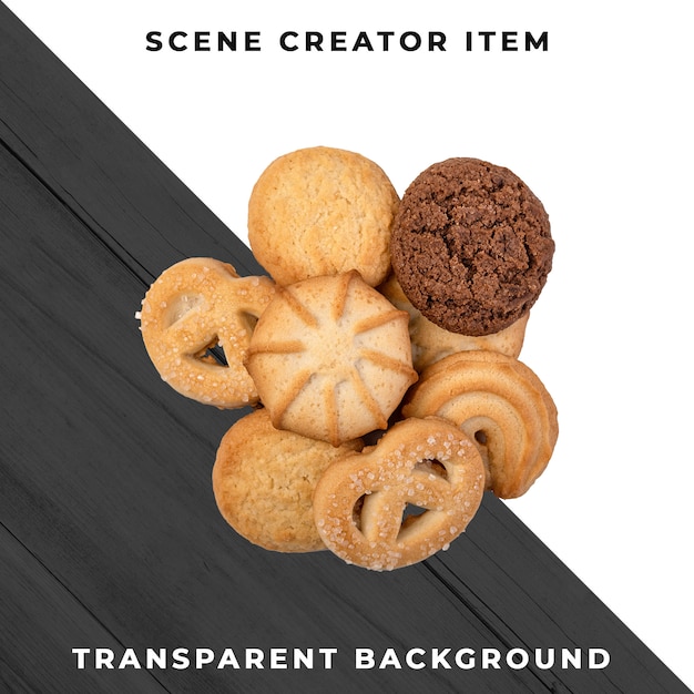 cookies PSD transparent