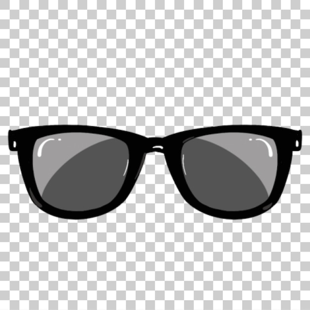 Cool schwarze Sonnenbrille