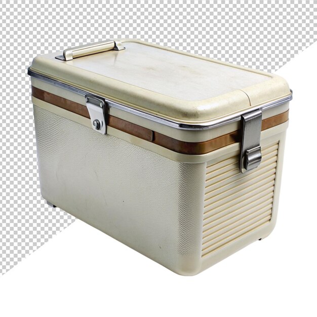 PSD cooler de 1970 sur un fond transparent