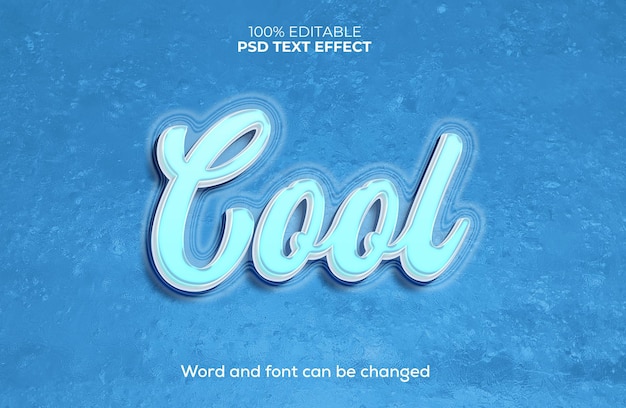 Cooler 3d-texteffekt