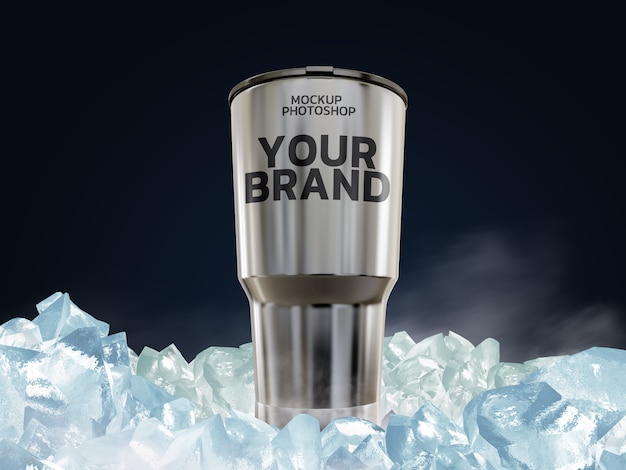 Cooler Mockup Rendering Design