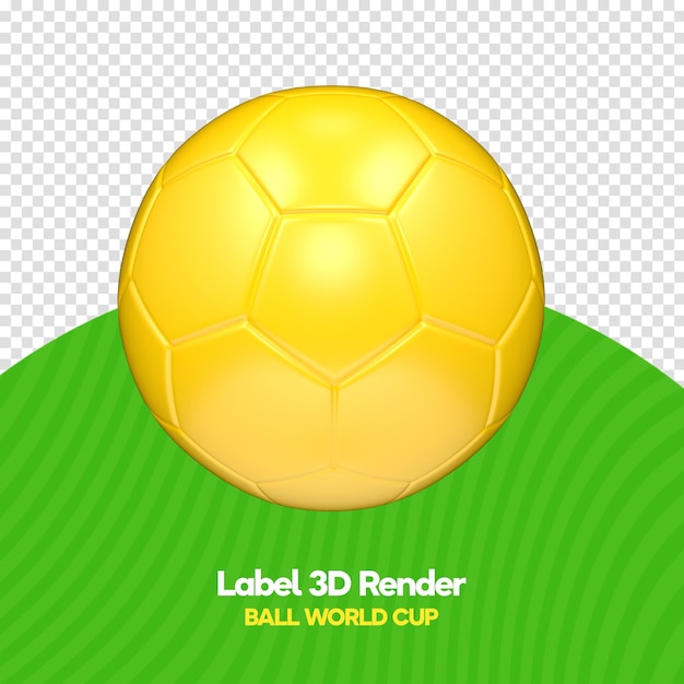 Copa do mundo de bola de futebol para composição