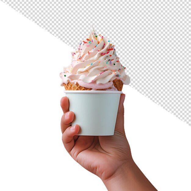 PSD copa de helado png