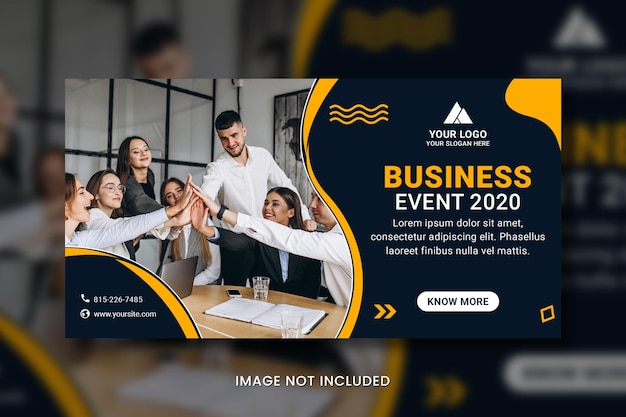 Copertina del banner di marketing digitale Facebook