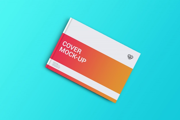 Copertina Mock-up Template A4