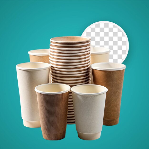 copos de utensílios de mesa biodegradáveis sem resíduos