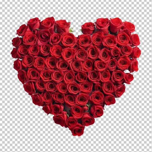 Corazón de confeti rojo y blanco png