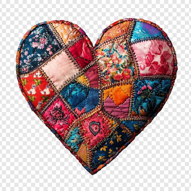 Corazón de patchwork