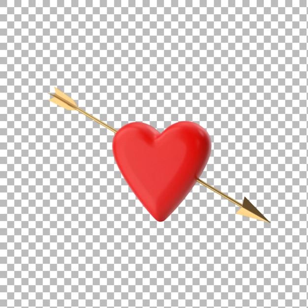 Un corazón rojo envuelto con un vendaje blanco que simboliza el amor y el cuidado curativos esta imagen al estilo de dibujos animados es perfecta para el contenido de salud médico y bienestar emocional
