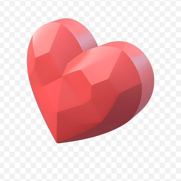 Un corazón rojo con hd png descargar