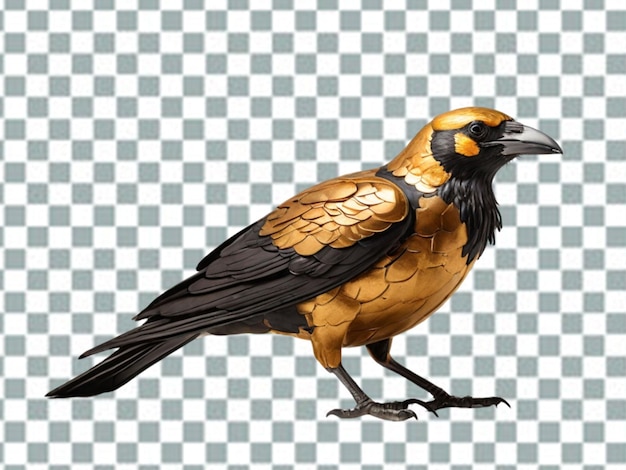 PSD le corbeau doré png