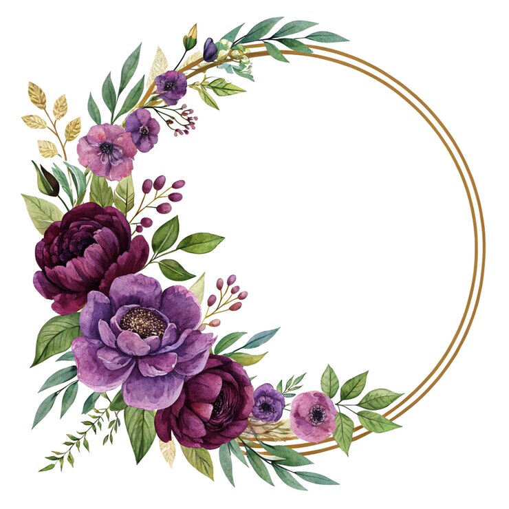 PSD cordeira floral a aquarela