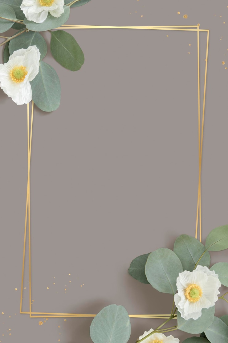 PSD cornice rosa cherokee rettangolo dorato
