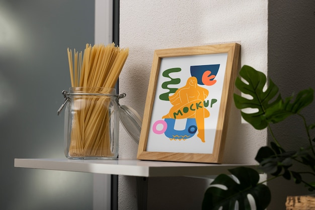 Cornice sul modello del piano di lavoro della cucina
