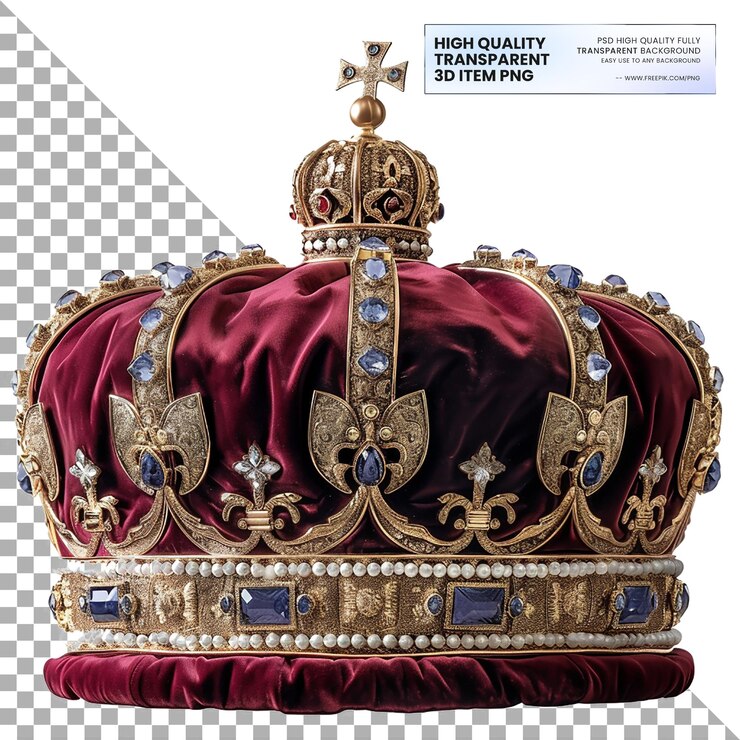 PSD corona de sombrero png en fondo transparente