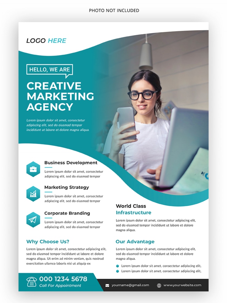 Corporate BSiness Flyer Vorlage
