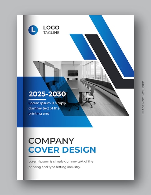 PSD corporate business book cover jahresbericht broschürendesign