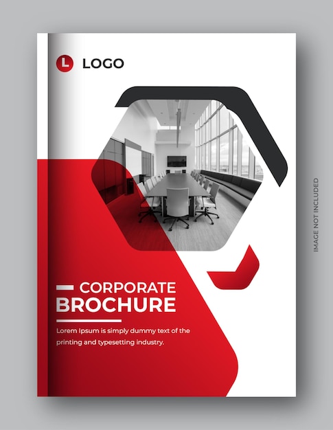 PSD corporate business broschüre buchcover-design-vorlage