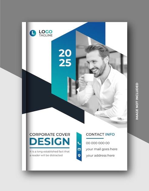 Corporate Business Broschüre Buchcover Firmenprofil Jahresbericht Vorlage