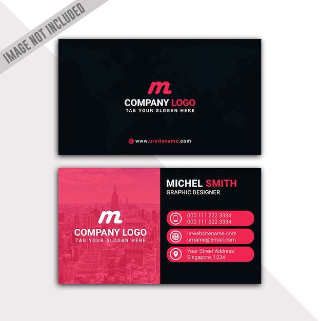 Corporate business card
