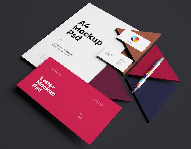 Corporate Identity Branding-Modell