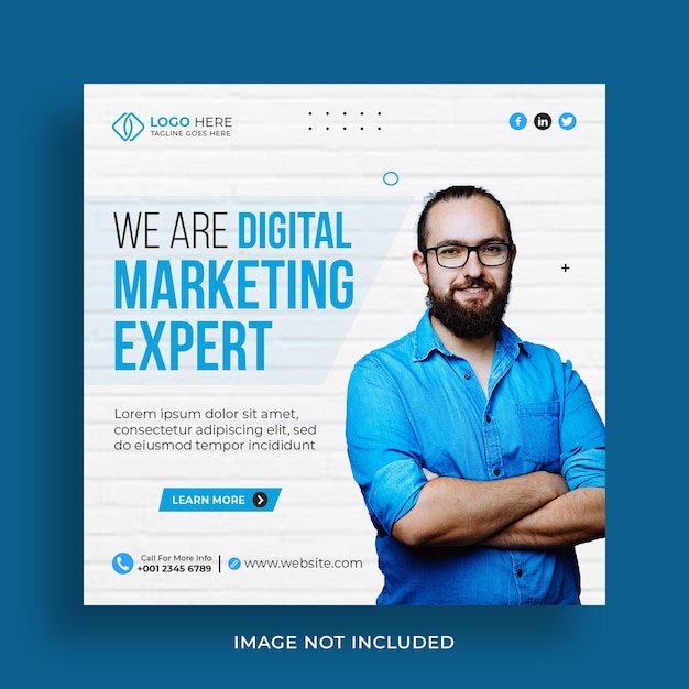 Corporate social media instagram-post-banner-template-design