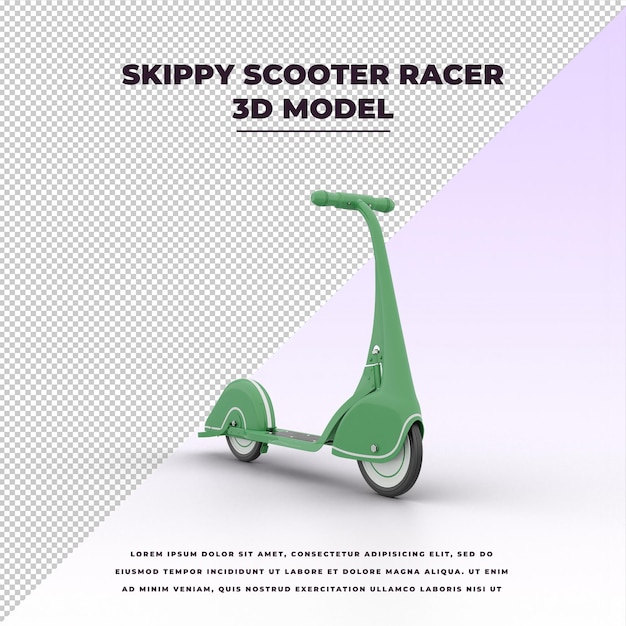 Corredor de patinete Skippy
