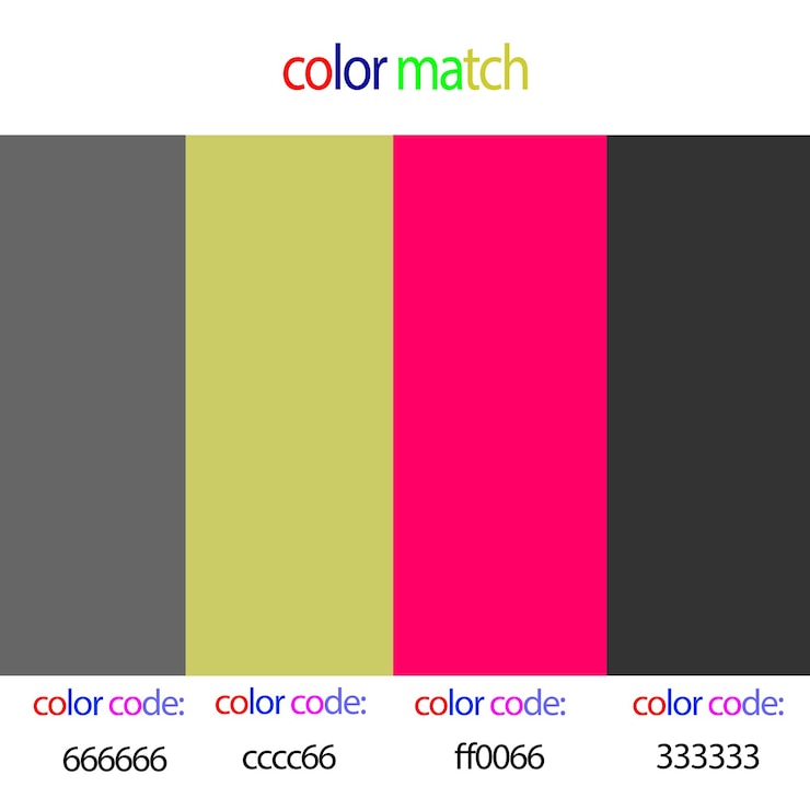 PSD correspondance des couleurs