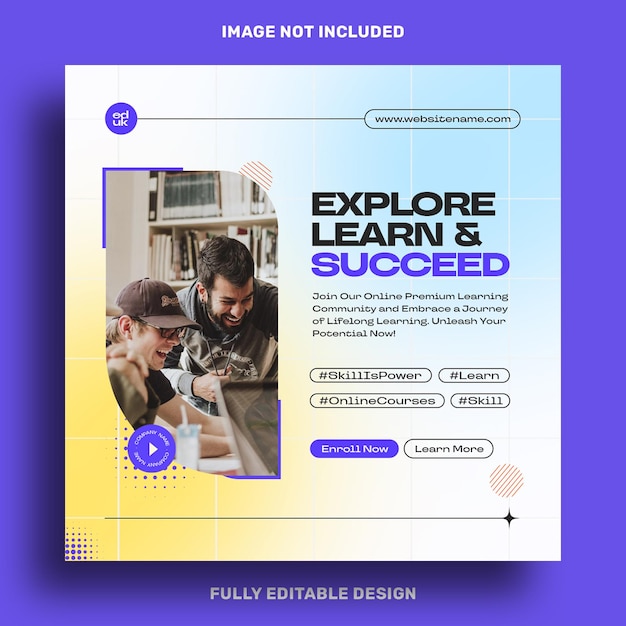 Corsi online Collezione di post Instagram