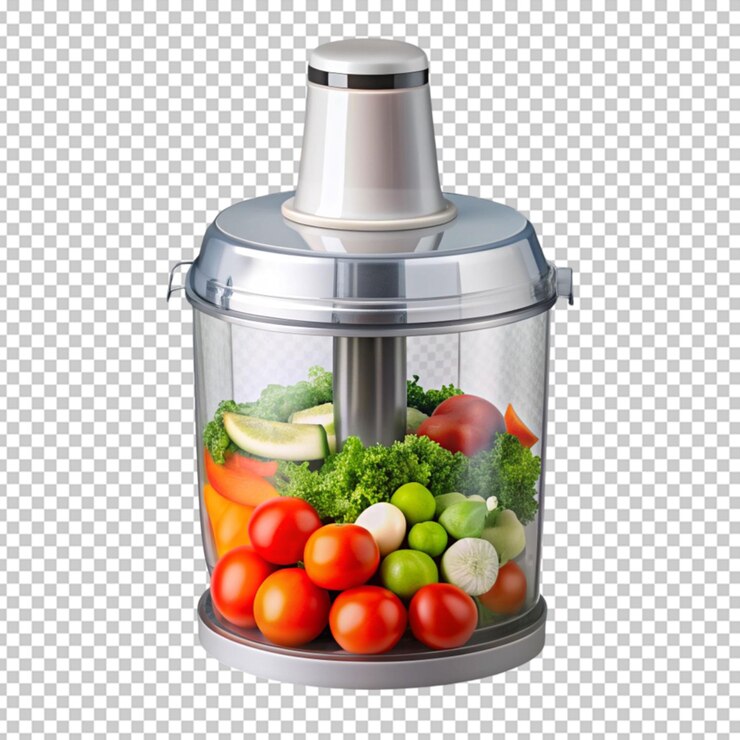 PSD cortador de verduras sobre un fondo transparente