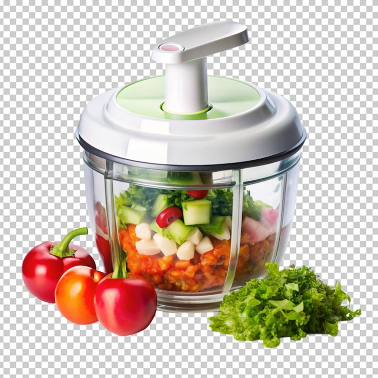 PSD cortador de verduras sobre un fondo transparente