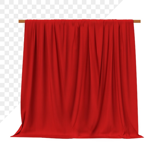 Cortinas rojas